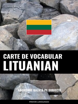 cover image of Carte de Vocabular Lituanian